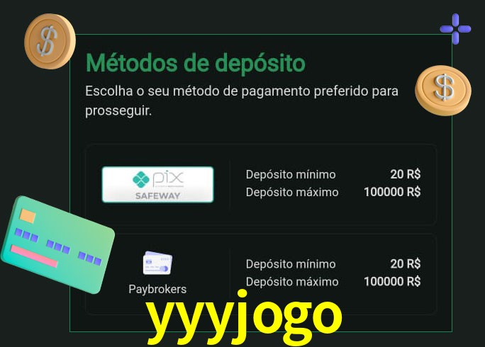 O cassino yyyjogo oferece uma grande variedade de métodos de pagamento